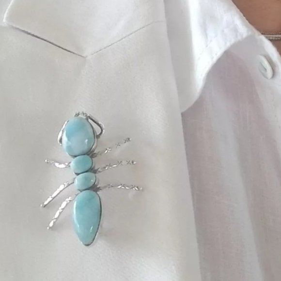 Ant Brooch and Pendant